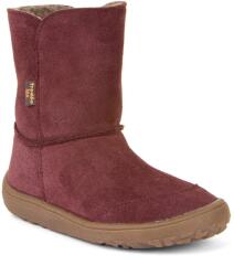 Froddo Pantofi de iarnă pentru fete TEX SUEDE Bordeaux, Froddo, G3160238-1, roșu - 27