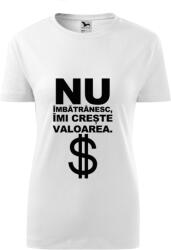 Bebeluc Print Tricou Personalizat- Nu imbatranesc, imi creste valoarea (BBLSF010)