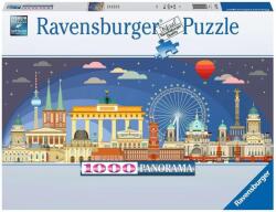 Ravensburger - Berlin Éjszaka - panoráma 1000 darabos kirakó (17395)