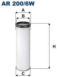 FILTRON Filtru aer secundar FILTRON AR 200/6W - centralcar
