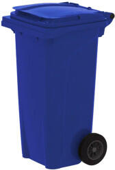 KZIWEB Háztartási kuka 120 L KÉK kerekes : Kuka kialakítása: - Kerekes, Szín: - Királykék - Royal, Űrtartalom: - 120 Literes