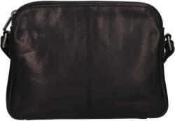 Sendi DESIGN Női bőr crossbody kézitáska SendiDesign Matilda - fekete