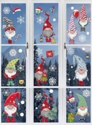 Vanco-Up Karácsonyi sztatikus ablakmatrica, Vanco-Up - Karácsonyi manók ajándékokkal