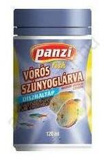 Panzi Vörös szúnyoglárva díszhaltáp - 135 ml (ötösével rendelhető! ) 5 db-os kiszerelés!