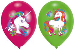 Amscan Baloane latex unicorn fluturi 6 buc 28 cm Costum bal mascat copii