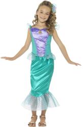 Smiffy's Costum sirena turcoaz - 5 - 6 ani / 120 cm Costum bal mascat copii