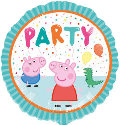 Amscan Balon folie peppa pig party 45 cm Costum bal mascat copii