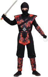 Widmann Costum ninja dragon - 5 - 7 ani / 128 cm Costum bal mascat copii