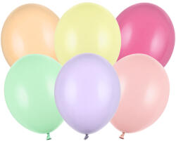 Party Deco Baloane latex strong pastel 30 cm 50 buc Costum bal mascat copii