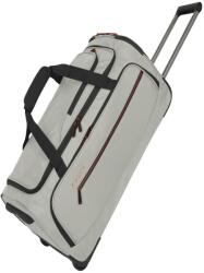 Travelite Crosslite 5.0 Wheeled Duffle M White Sand Genţi de umăr Travelite | Alb | Femei | UNI