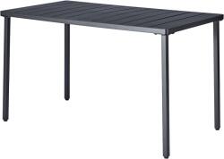 Mobikon Masa de gradina metal negru Salton 130x70x75 cm (0000373357)