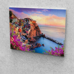 Festőleszek. hu Cinque Terre festés számok alapján kreatív készlet 30x40