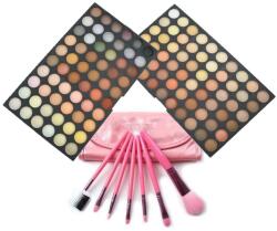 SELA TRUSA FARDURI 120 CULORI NEUTRE FRAULEIN38 NEUTRAL NUDE + 7 pensule machiaj