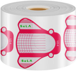 SELA Sabloane Constructie Unghii Fluture Albina 500 buc , Sela , U2-4