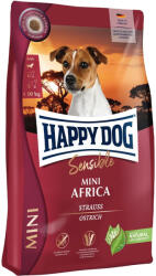 Happy Dog Sensible Mini Africa Monoprotein Hipoallergén Gabonamentes Száraz Kutyatáp (Strucc) - 800 g