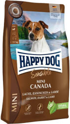 Happy Dog Sensible Mini Canada Hipoallergén Gabonamentes Száraz Kutyatáp (Lazac, Nyúl és Bárány) - 4 kg