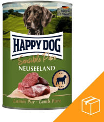 Happy Dog Sensible Pure Neuseeland Monoprotein Gabonamentes Konzerv Kutyáknak (Bárány) - 6x800 g - mancsbazis