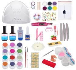 SELA Kit Unghii false cu gel nr 99 , Fresh , Sela
