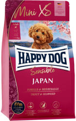 Happy Dog Mini XS Japan Hipoallergén Száraz Kutyatáp (Pisztráng és Tengeri Alga) - 300 g