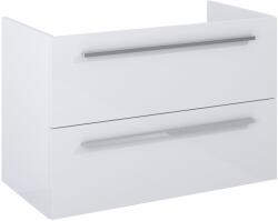 Roca Kwadro dulap 80x38.4x53 cm sub chiuveta pe perete alb A857972806 (A857972806)