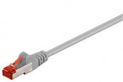 Goobay S/FTP CAT 6 patch kábel 0.25m szürke (93212) (93212)