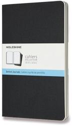 Moleskine L, pontozott, fekete - 3 db (QP319)