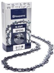 Husqvarna Lant drujba HUSQVARNA X-CUT SP33G, Semi chisel (semi-dalta), Pixel, pentru Sine de 45 cm (18''), Pas 325'', Calibru 1, 3 mm (581643172)