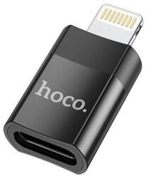 hoco. UA17 adapter (Type-C aljzat - lightning, adatátvitel és töltés) FEKETE UA17_TYPE-C (UA17_TYPE-C)