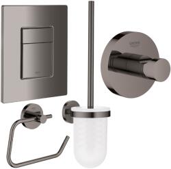 Grohe Készlet öblítő gomb Grohe Skate 38732A00, WC kefe Grohe Essentials 40374A01, 40689A01, 40364A01