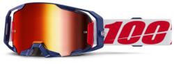 100% ARmatic Mach Z motocross szemüveg, piros plexivel