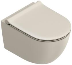 CATALANO Sfera wc csésze függesztett dilettációs szivacs nélkül bézs matt 0511500029