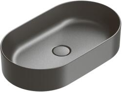 CATALANO Zero mosdótál 60x35 cm ovális mosdótálak fekete szatén/gyöngy színű 0122600022 (0122600022)