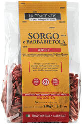 Paste cu faina de sorg si sfecla rosie bio fara gluten, 250g Nutracentis (8050534149791)