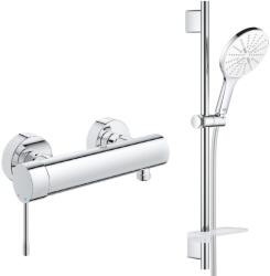 GROHE Készlet zuhany készlet Grohe Vitalio SmartActive 26598000, zuhanycsaptelep Grohe Essence 33636001