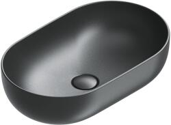 CATALANO Sfera mosdótál 60x37 cm ovális mosdótálak fekete matt 0522610022 (0522610022)