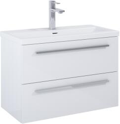 Roca Kwadro szekrény 79.8x38.4x53 cm mosdókagyló alá akasztható fehér A857970806
