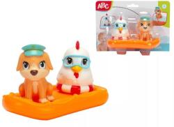 Simba Toys ABC: Jucării pentru bebeluși - animale de baie - 2 buc (104010092)