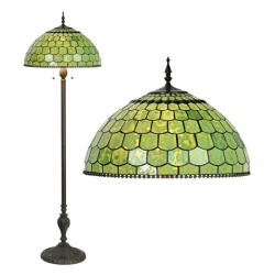 Tiffany Lighting Greench TIF-16042 Tiffany álló lámpa (5LL-6042) - lampaorias