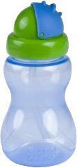 Canpol babies - Sticlă sport cu pai mică 270 ml - albastră (56-109_BLU)