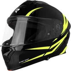 Street Racer Cască de motocicletă pliabilă Street Racer Fury negru-galben fluo (STRFURYBLYELFF935SV)