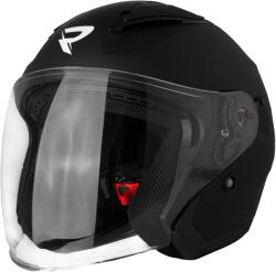 Street Racer Cască de motocicletă deschisă Street Racer Sonic negru mat (STRSONICMATTBLOF868-2)