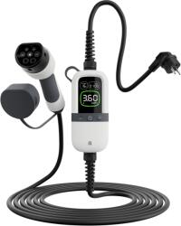 Rheidon Tech elektromos autó állítható otthoni töltő - (1x16A) 3.7kW - 7, 5m Type2 kábellel
