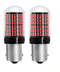 Autolife SMD-1156-144SMD LED izzó - 2db-os - 21W - piros - 12-48V CANBUS (22285_alf)