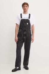 Levi's kantáros farmernadrág fekete, RT OVERALL - fekete S