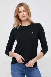 Ralph Lauren pamut hosszúujjú fekete, 211898699 - fekete XL