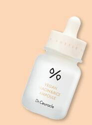Dr. Ceuracle Ser vegan cu niacinamidă și orez Vegan Niacin & Rice Ampoule - 30 ml