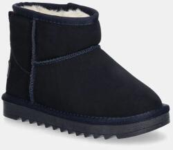 Tommy Hilfiger gyerek hócipő velúrból sötétkék, T3A5-33615 - sötétkék 32