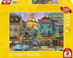 Schmidt Spiele - Párizs Utcái 1000 darabos kirakó (59780)