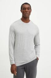 Calvin Klein Underwear hosszú ujjú pizsama szürke, sima, 000NM2234E - szürke M