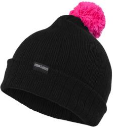  Urban Classics Neon contrast kötött sapka (black/pink) (TB312blkp)